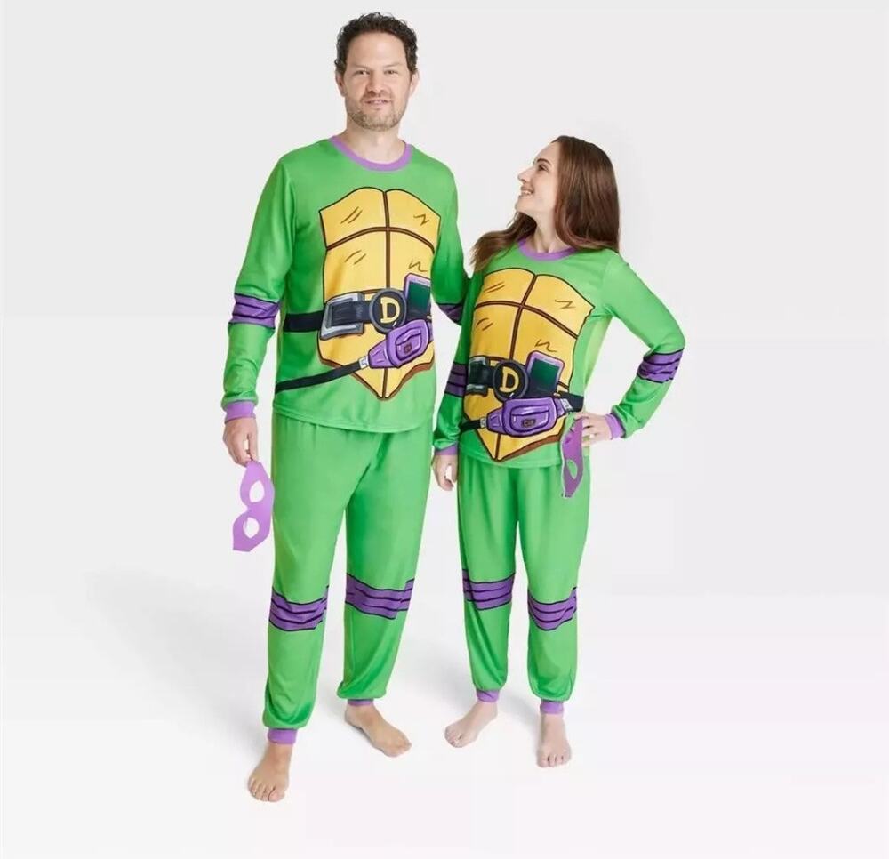new adult men ninja turtle Donatello costume size L